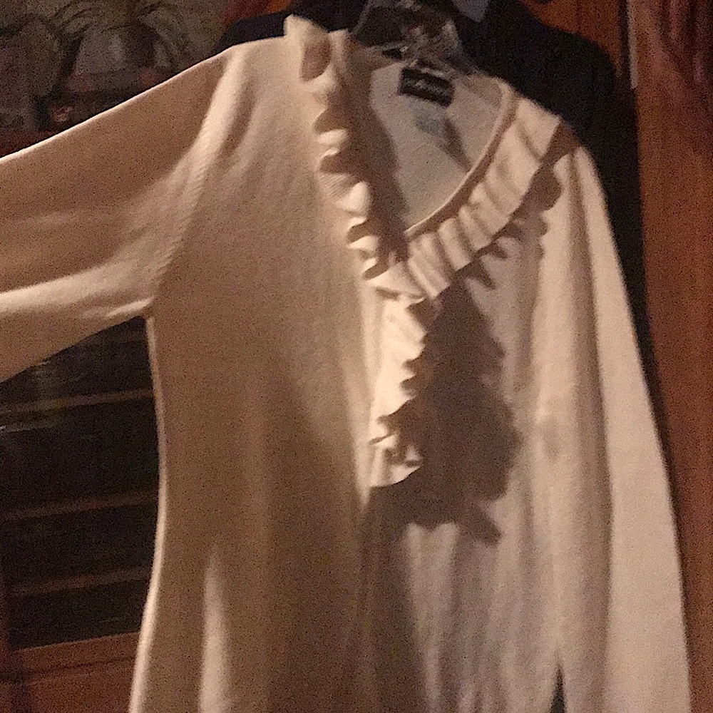 Sag Harbor cashmere feel sweater